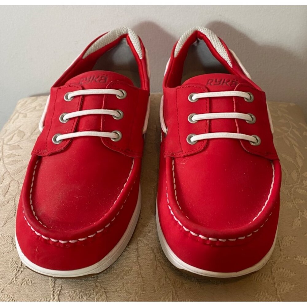 Ryka Womens Red Boat Shoes Casual Comfort Durable Sole Size 8.5 - Picture 4 of 9